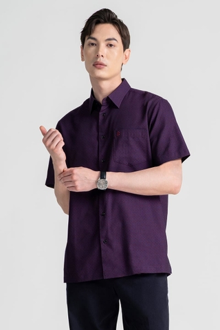 Áo Sơ Mi Nam Tay Ngắn Form Suông