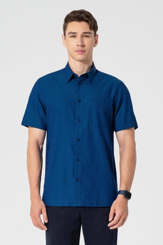 Áo Sơ Mi Nam Tay Ngắn Form Suông