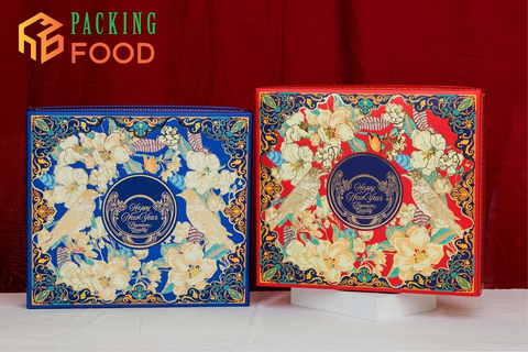Hộp Đựng Quà Tết 2026 - Đựng Rượu Cao Cấp Mẫu Niên Hoa