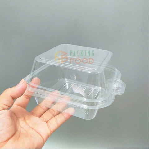 Hộp Nhựa Trong Đựng Bento Cake Tiramisu Douyin