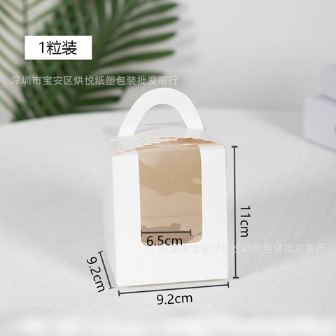 Hộp Cupcake 1 Bánh Quai Xách