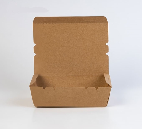 Hộp giấy kraft 1200 ml (40,6 Oz) Không Cửa Sổ