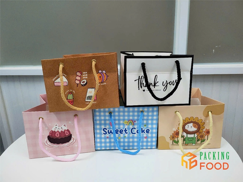 Túi Giấy Đựng Bánh Bento