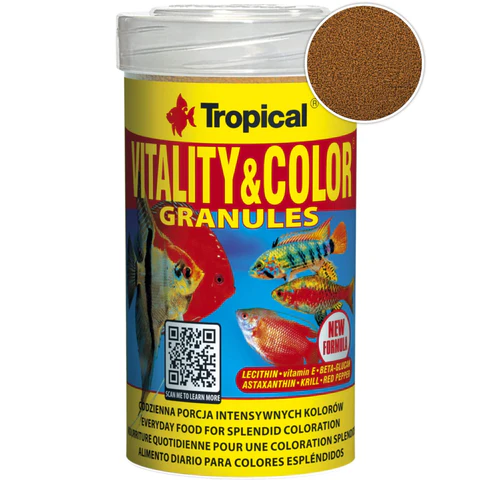 Thức Ăn Cho Cá Tropical Vitality Color Granules