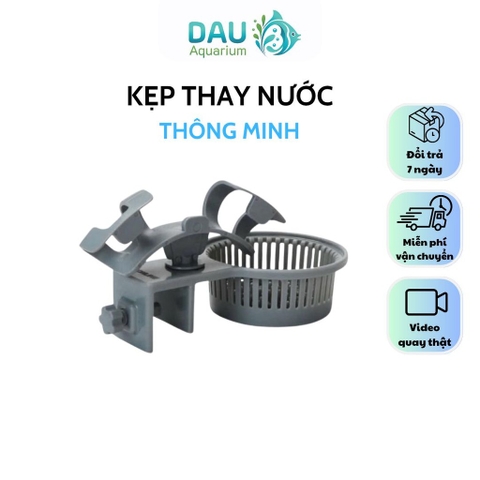 Kẹp ống thay nước thông minh - Tránh bị xối nền, nước xả ra mạnh làm cá stress
