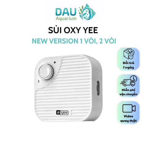 Sủi oxi siêu êm YEE (Bản nâng cấp) - Mạnh mẽ hơn, êm ái phù hợp với không gian cần sự yên tĩnh