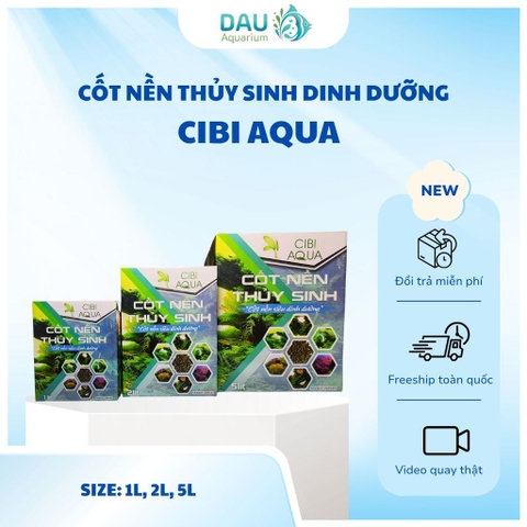 Cốt Nền Siêu Dinh Dưỡng CIBI AQUA | Cốt Nền Thủy Sinh Siêu Bền Cho Hồ Cá Thủy Sinh