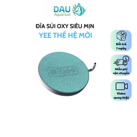 Đĩa sủi Oxy YEE siêu mịn - Kèm phụ kiện Van 1 chiều, van điều chỉnh, van chia, hít kính