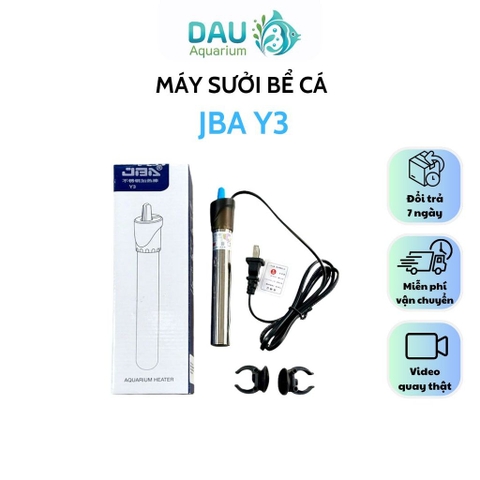Sưởi bể cá Inox JBA Y3 (25W, 50W, 100W, 200W, 300W, 500W) cho hồ cá giá rẻ