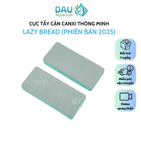 Cục tẩy cặn Canxi thông minh Lazy Bread 2 - Xử lí cặn canxi bám kính nhanh, hiệu quả và dễ dàng sử dụng