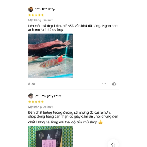 Đèn LED RGB 3 in 1 Deyao CF02 (13W) - Đỏ cá đỏ cây không đỏ nước, giúp màu cá màu cây rực rỡ hơn