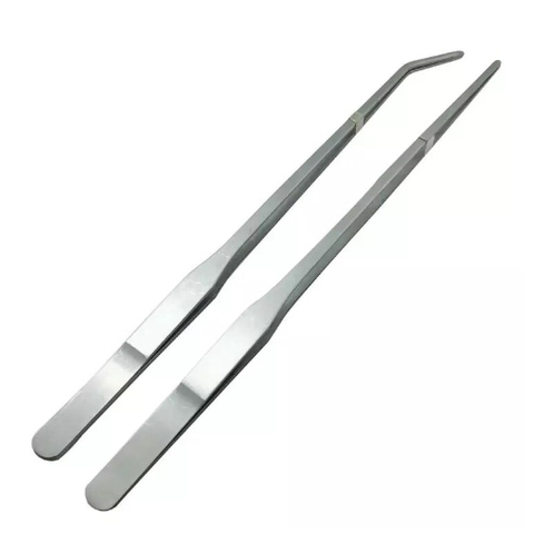 Nhíp cong, thẳng trồng cây thủy sinh bằng thép không gỉ kích thước dài 27 cm