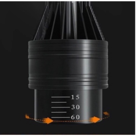 Đèn rọi chỉnh tiêu cự KZJ 15W ( 3 chế độ, vàng, vàng nhẹ, trắng) - Phong cách Biotope huyền bí