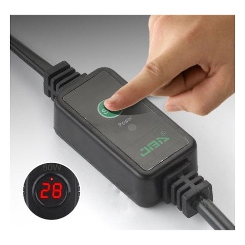 Máy Sưởi Heater CS-60 Sử Dụng Cho Bể Cá Cảnh, Rùa Cảnh - Hiển thì đèn LED, điều chỉnh dễ dàng, an toàn