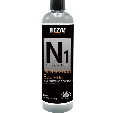 Vi sinh Biozym N1 cao cấp, đậm đặc - Xử lí phân hủy chất thải của cá, khử mùi tanh và làm trong nước siêu tốc