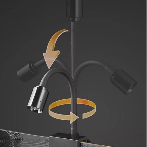 Đèn rọi mini chỉnh tiêu cự (3 chế độ màu)- Tuỳ chỉnh vùng sáng tuỳ ý, độ chiếu sáng sâu cho bể Biotope