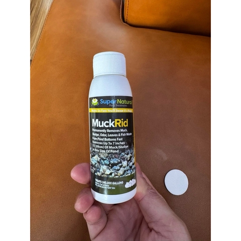 Vi sinh dị dưỡng siêu phân huỷ MuckRid - Phân huỷ phân cá, cặn bẩn cực nhanh và mạnh, xử lí nhanh mùn bã trong bể