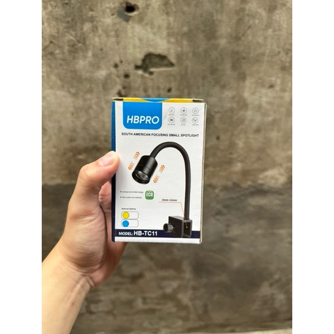 Đèn rọi mini chỉnh tiêu cự (3 chế độ màu)- Tuỳ chỉnh vùng sáng tuỳ ý, độ chiếu sáng sâu cho bể Biotope