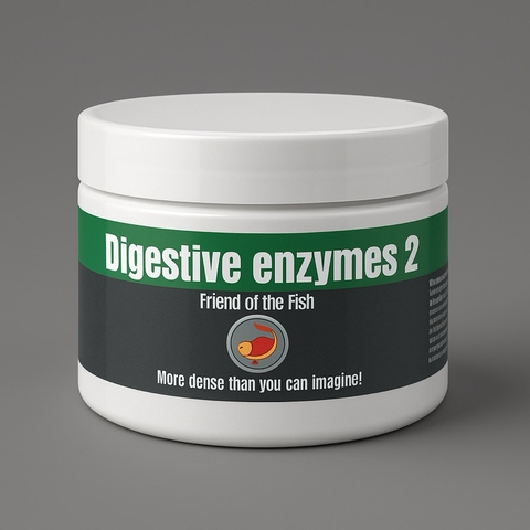 Men tiêu hoá Digestive Enzymes 2 (50g) - Hỗ trợ tiêu hoá,bổ sung lợi khuẩn giúp cá tiêu hoá,hấp thụ dinh dưỡng tốt