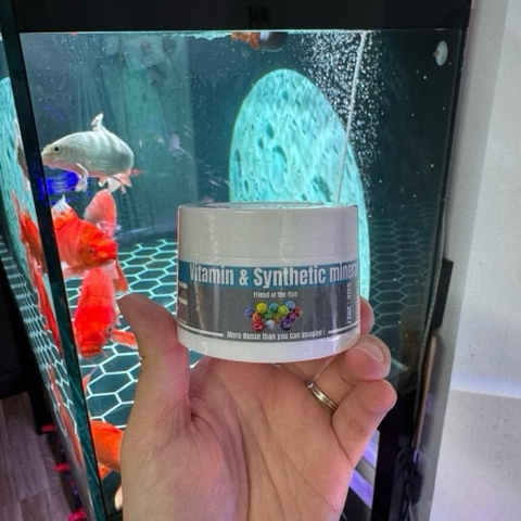 Combo Cá Khoẻ Cá Đẹp - Men tiêu hoá kết hợp Vitamin, khoáng chất tổng hợp giúp cá tiêu hoá, bổ sung dinh dưỡng toàn diện