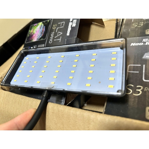 Đèn RGB S3 Flat Nano Pro+ 3 in 1 (Bản nâng cấp)- Bóng LED TriR RGB thế hệ mới, tăng cường màu cho cá cây, không màu nước