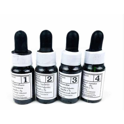 Bio Knock 2 -  Bio Knock 3 - Xử lý đốm trắng cá cảnh, cá thủy sinh, 7 màu, săn mồi - Cực kì hiệu quả