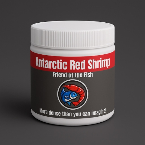 Cám tôm đỏ siêu đạm Antartic Red Shrimp (50g) - Kích màu mạnh cho cá thuỷ sinh, tăng size nhanh và tiêu hoá tốt
