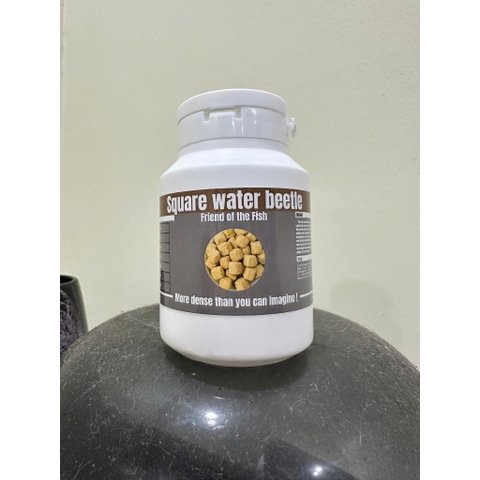 Bọ nước đông khô sấy lạnh Lazy Square water beetle thức ăn siêu đạm kích size cho cá cảnh cực tốt