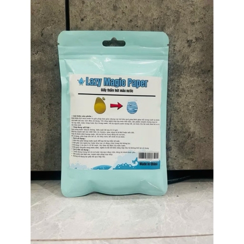 Giấy thấm hút màu nước - Giải pháp xử lý màu nước bể cá siêu tốc