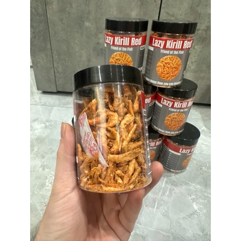 Tôm đỏ sấy lạnh Lazy Kirill Red (50g)- Chuyên kích vây vi, tăng body rất nhanh cho các dòng cá chép, cá săn mồi