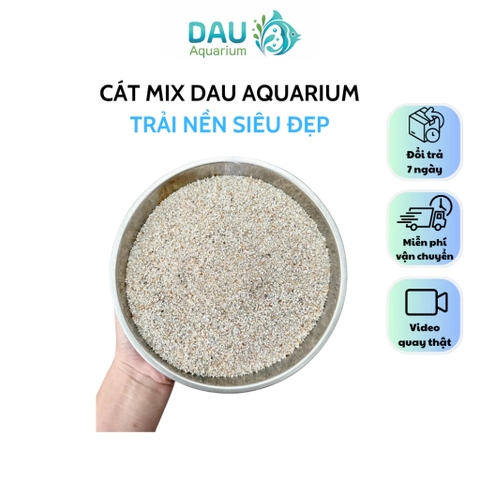 Cát MIX DAU AQUARIUM siêu sạch cho bể thuỷ sinh (1kg, 2kg, 5kg)