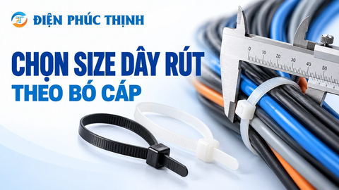 Bảng Chọn Dây Rút Theo Đường Kính Bó Cáp Và Chiều Dài Dây Rút