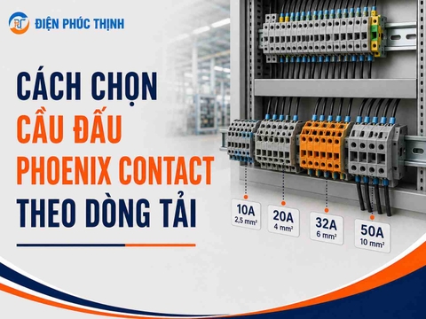 Cách Chọn Cầu Đấu Phoenix Contact Theo Dòng Tải