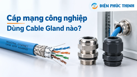 Cáp Mạng Công Nghiệp Đi Vào Tủ Điện Nên Dùng Cable Gland Nào?