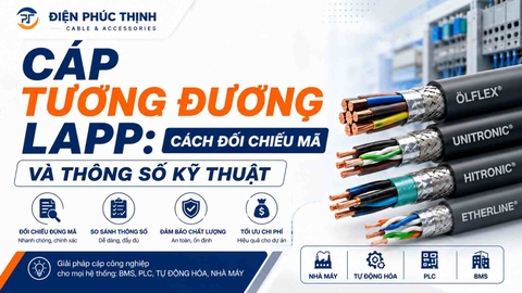 Cáp Tương Đương LAPP: Cách Đối Chiếu Mã Và Thông Số Kỹ Thuật