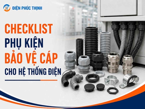 Checklist Phụ Kiện Bảo Vệ Cáp Cho Hệ Thống Điện