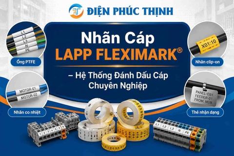 Nhãn Cáp LAPP FLEXIMARK® – Hệ Thống Đánh Dấu Cáp Chuyên Nghiệp