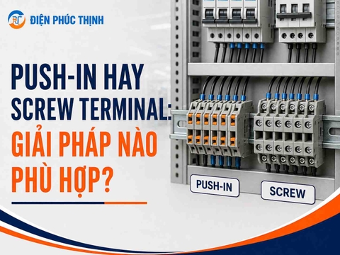 Push-in Hay Screw Terminal: Giải Pháp Nào Phù Hợp?