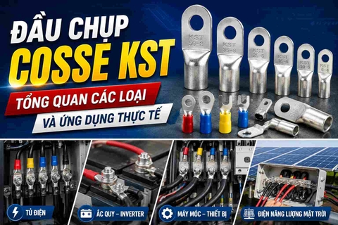 Đầu Chụp Cosse KST — Tổng Quan Các Loại Và Ứng Dụng Thực Tế