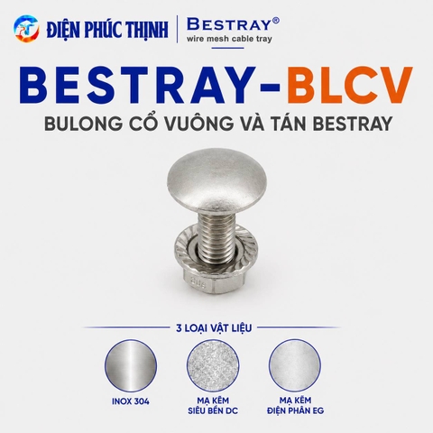 BESTRAY-BLCV / Bulong Cổ Vuông Và Tán Bestray