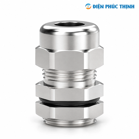 Ốc Siết Cáp Inox 304 Cable Gland HOONSUN HX-SS Ren Metric M12-M63 IP68