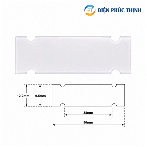 LAPP-83254962 / Nhãn Đánh Dấu Cáp LAPP FLEXIMARK PTEF (Bịch 50 Cái)