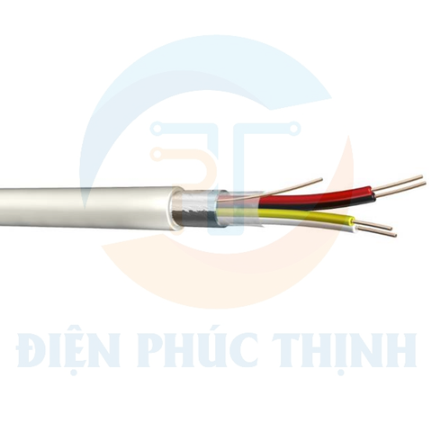 60081651 / Dây Cáp Điện Draka EIB BUS Cable 2Pr x 0.8mm BC Shielded - LSZH - GREEN