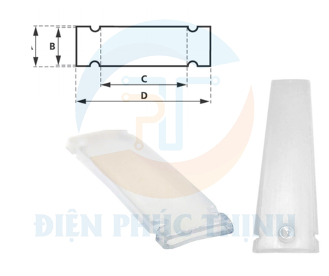 83254962 - NHÃN ĐÁNH DẤU CÁP LAPP FLEXIMARK  PTEF 9.5-38 TR - BỊCH 50 CÁI