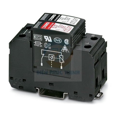 2804429 - Thiết bị chống sét lan truyền VAL-MS 230/1+1 / Surge arrester for 3-conductor power supply systems Phoenix Contact