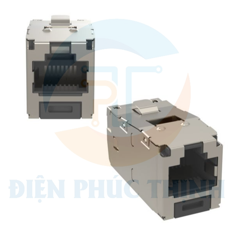 CJS688TGY / Mô-đun Giắc Cắm Có Vỏ Bọc Panduit RJ45 - Cat 6 TG - Đen