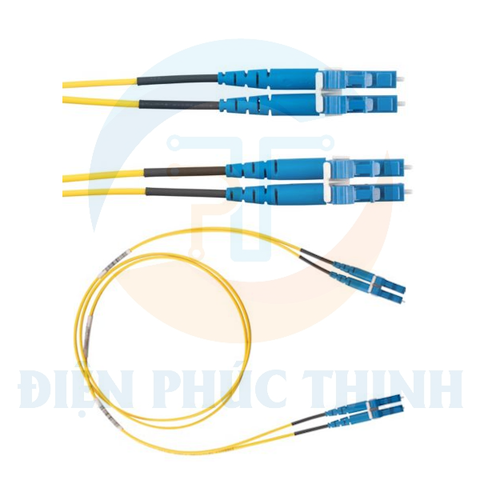 NKFP92ELLLSM010 / Dây nhảy quang Panduit NetKey® 2 - OS2 - LC Duplex - 10m NKFP92ELLLSM010