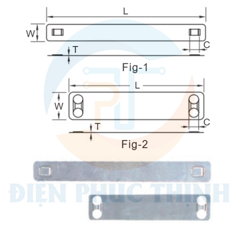 SMPM-4.5 / Thanh Thép Đánh Dấu - STAINLESS STEEL MARKER PLATE