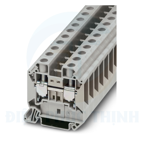 3044199 - Cầu đấu dây / Terminal Block UT 16 vặn vít 4-16 mm2, dòng 76A, rộng 12 mm, màu xám - Phoenix Contact