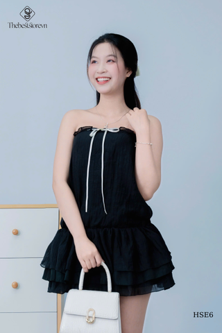 Set đầm bí xòe phối RB
